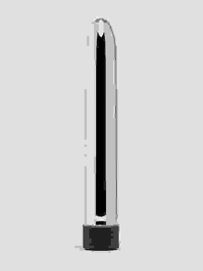 Lovehoney Silver Seducer Classic Vibrator 6 Inch, Silver, hi-res